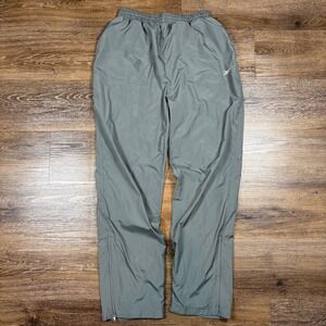 Vintage Reebok Sweatpants Men's L Gray Track Pants‎ Straight Fit Athletic Y2K